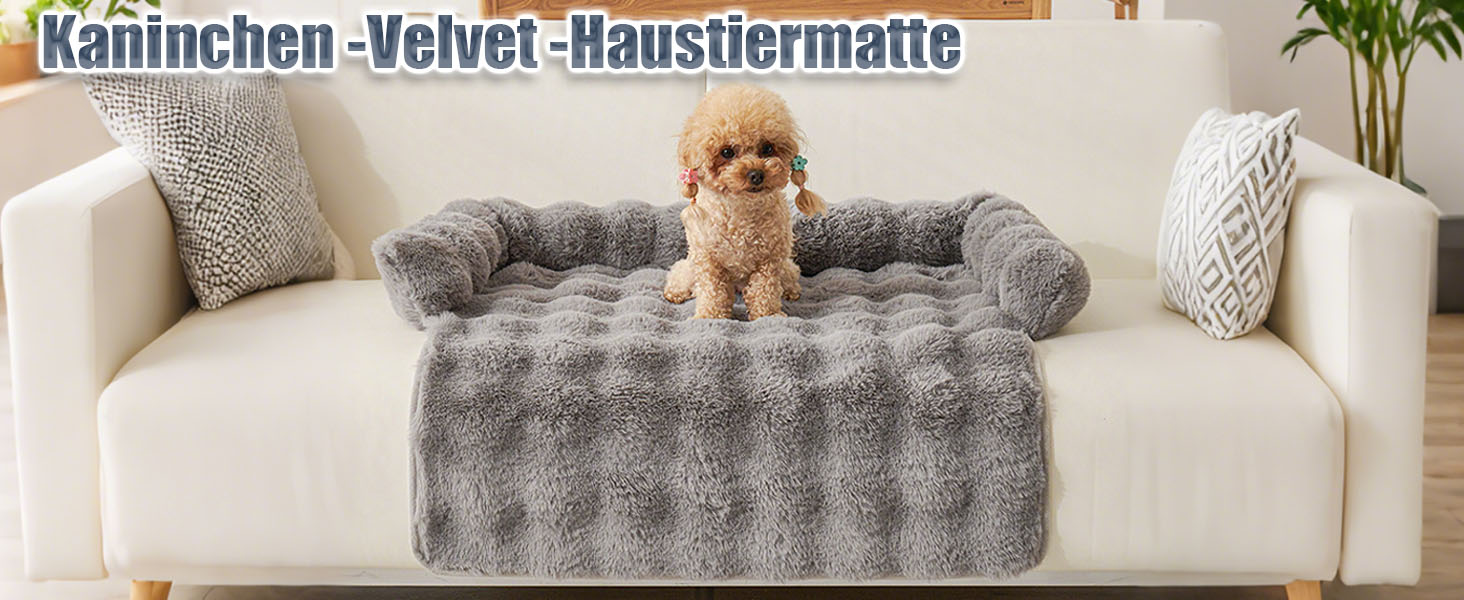 М'яке ліжко для собак та котів, лежанка-софа з бортиком, 75x75 см, темно-сірий колір