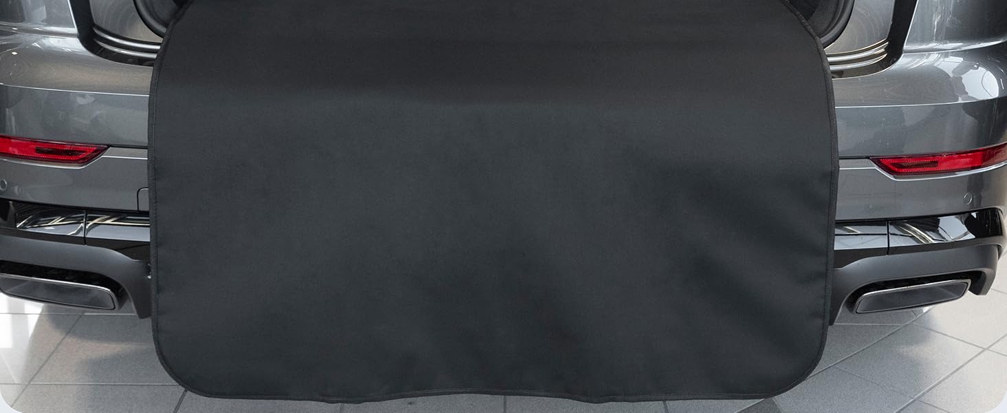 Захист для багажника LIONSTRONG® - універсальний килимок для багажника авто [ГАРТЕРЯНИЙ & ВОДОНЕПРОНИКНИЙ] - підходить для легкових автомобілів та SUV - захист багажника для собак, стійкий до подряпин та ковзання (100x150 см)