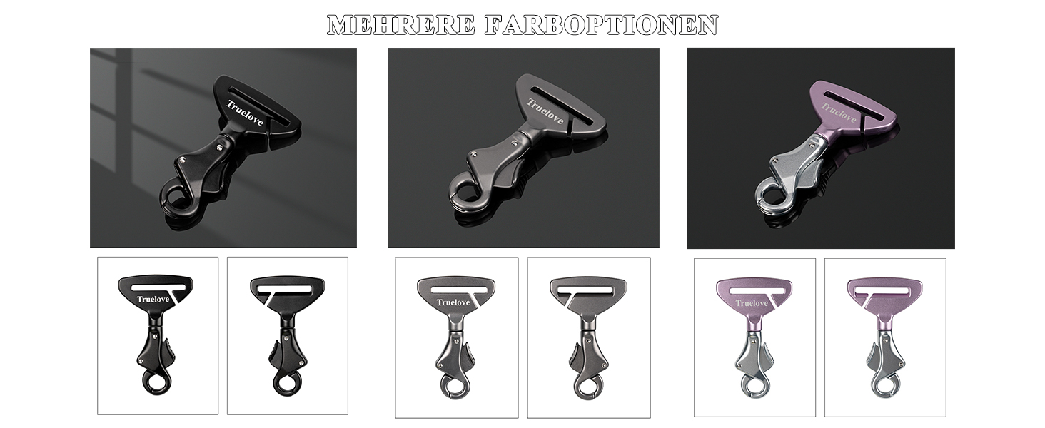 Посилений собачий нашийник-кріплення для авто, безпечна пряжка, сумісний з усіма авторемнями, для нашийників та шлейок, TLM1993-Lila