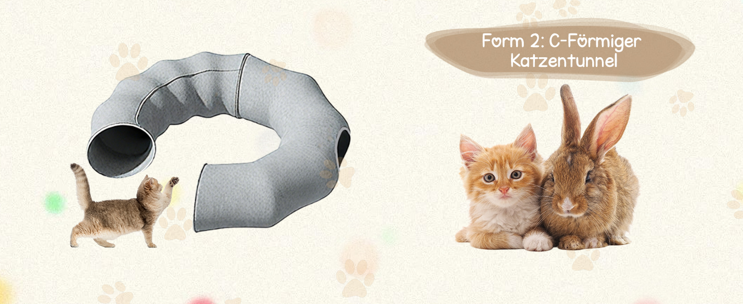 Туннель-лежанка для котів Teeloray Road, сірий, діаметр 90 см - іграшка-лежанка для котів, тунель-схованка