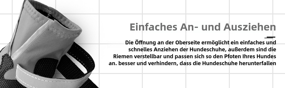Водонепроникні собачі чоботи для захисту лап, 4 шт. Антиковзаючі чоботи для собак з неслизькою підошвою та світловідбиваючим кріпленням на липучці, для малих, середніх та великих собак (Сірий, XXL)