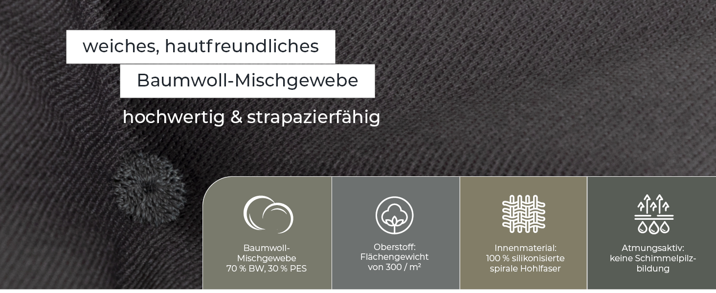 Ортопедичне ліжко для собак Doctor Bark - миється до 95°C, гігієнічне, без запаху, для середніх собак, сірий кошик з лежаком (L - 90x80 см)