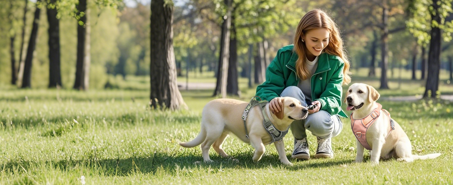 Шлейка для собак TSPRO з тримачем AirTag, регульована нагрудна стрічка для маленьких собак, з зручною ручкою, міцна та світловідбиваюча для прогулянок, бігу, тренувань (Зелена, розмір 2) Розмір 2 (обхват шиї 28.5-42 см, обхват грудей 42-53 см) Зелений