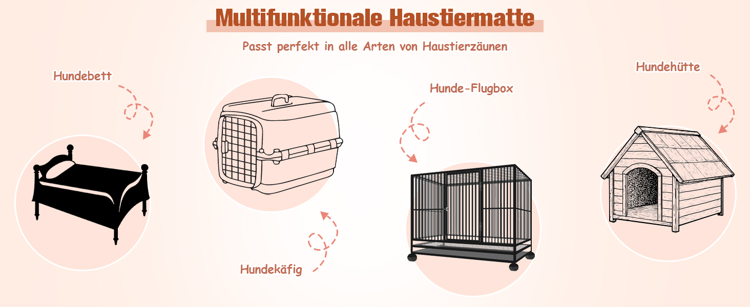 Ортопедичне ліжко для собак 50x30x8 см, м'яке, з антиковзним дном, для маленьких та середніх собак, біле