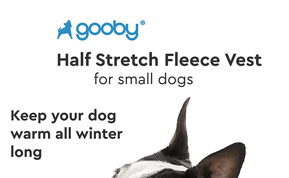 Тепла жилетка для собак GOOBY з флісу (Lila, X-Large, обхват грудей ~56 см)