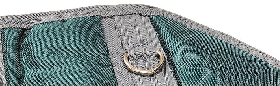 Зимова ковдра для коня 500g, утеплена, м'яка, зручна, для денника/стійла, чорна, зелена, 135 см