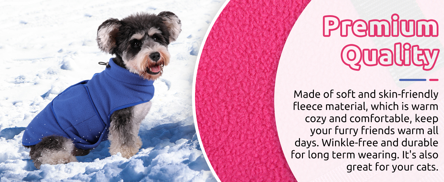Теплий флісовий жилет для собак: рожевий, XS - жилет, сорочка для собак середніх та великих порід