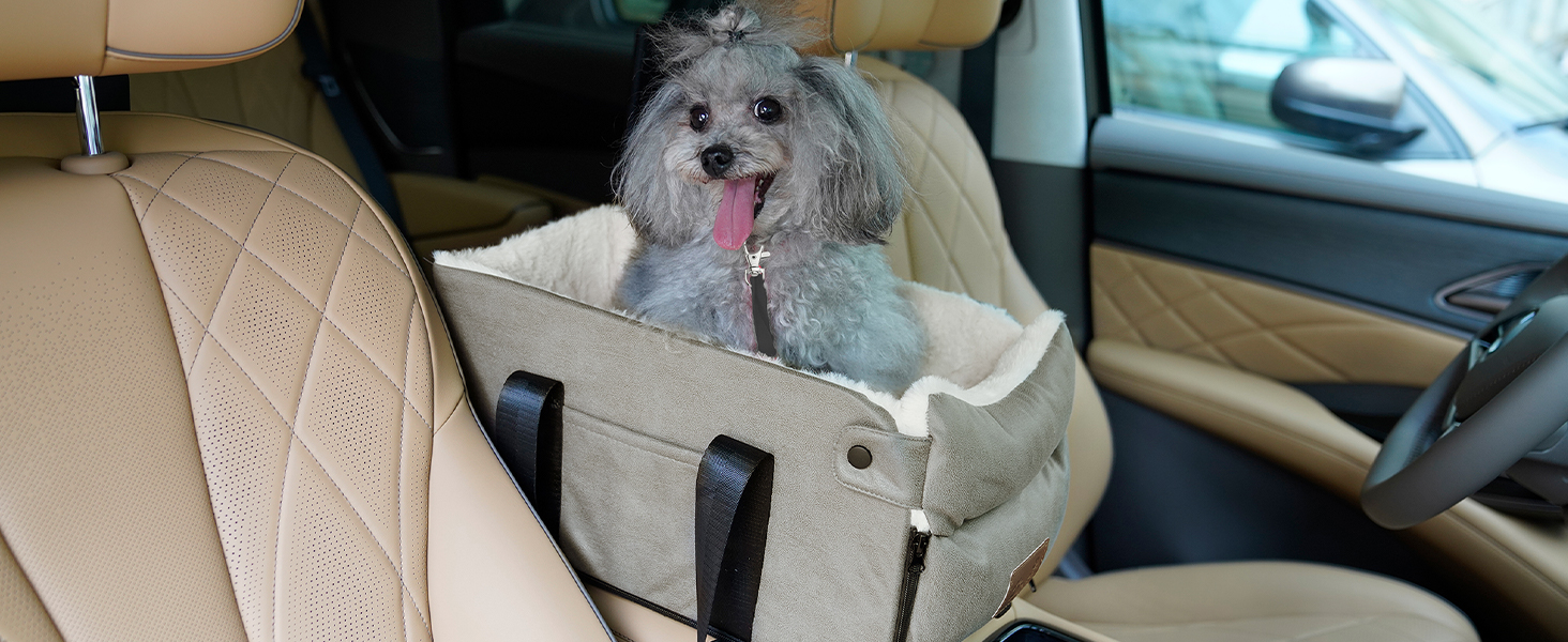 Автокрісло для собак та котів: м'яке, безпечне, з фіксатором