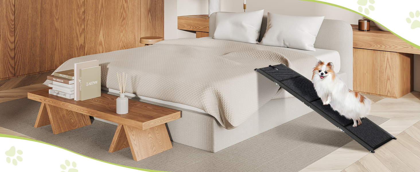 Рампа для собак у машину, 180 см, розкладна, протиковзка. Підходить для авто, вантажівок та SUV. Ширина 50 см. Максимальне навантаження: 110 кг