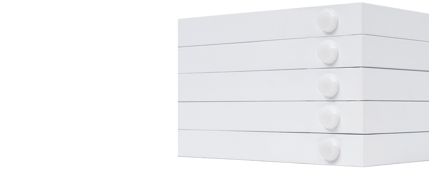 Захисне бар'єр для собак Unipaws: дерев'яне, без свердління, розкладне, для дому, 61 см, білий (5 елементів, 254 x 91 см)