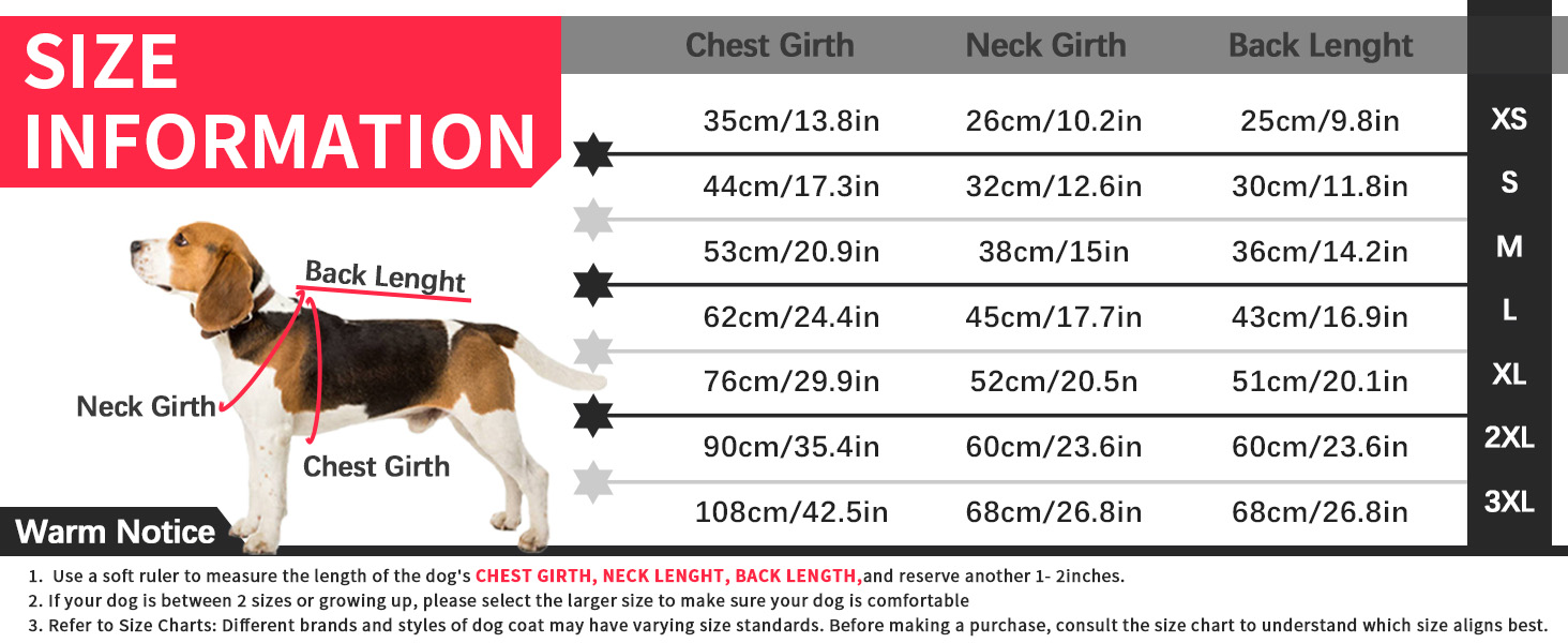 Водонепроникний зимовий одяг для собак, тепла куртка для собак з отвором для шлейки, для малих, середніх та великих собак, з відбиваючими смугами та блискавкою - чорний, XS