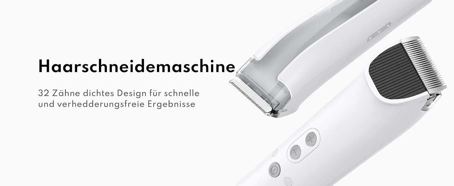 Машинка для стрижки собак Homerunpet з пилососом, тиха та потужна, професійний набір для грумінгу, видалення шерсті для собак та котів, 1.85L, білий