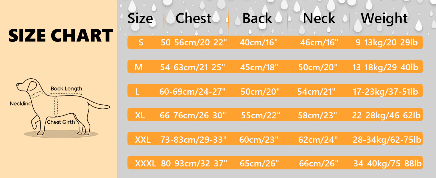 Водонепроникний дощовик для собак Lianzimau з прозорою капузоном. Відбиваючий дощовик для собак з ніжками для маленьких, середніх та великих собак. Жовтий, XXL