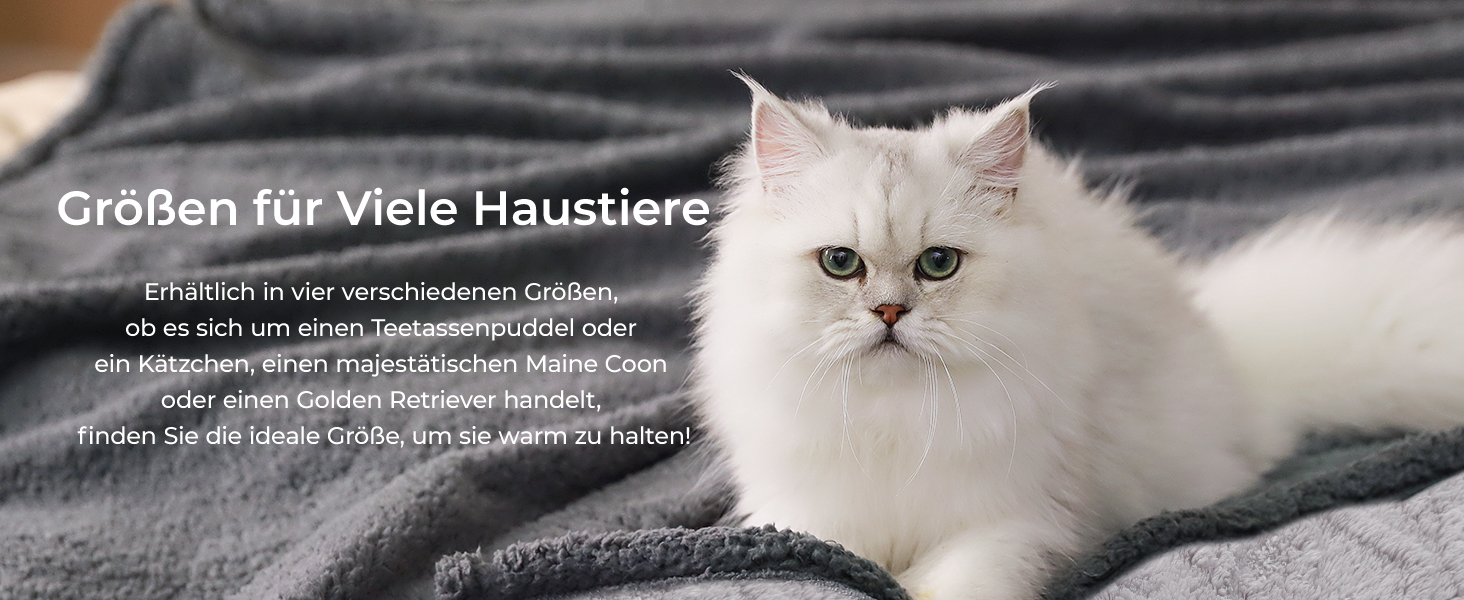 Водонепроникний килимок для собак Luciphia, миючий, для собак, котів, цуценят, теплий, м'який, флісовий, шерпа, для ліжка, дивана, софи, (102*145см) (145*165см)