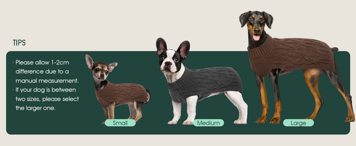 Теплий пуловер для собак Kuoser, пуловер для маленьких, середніх та великих собак, флісовий пуловер для собак, сірий колір, розмір XL (обхват грудей 62 см)