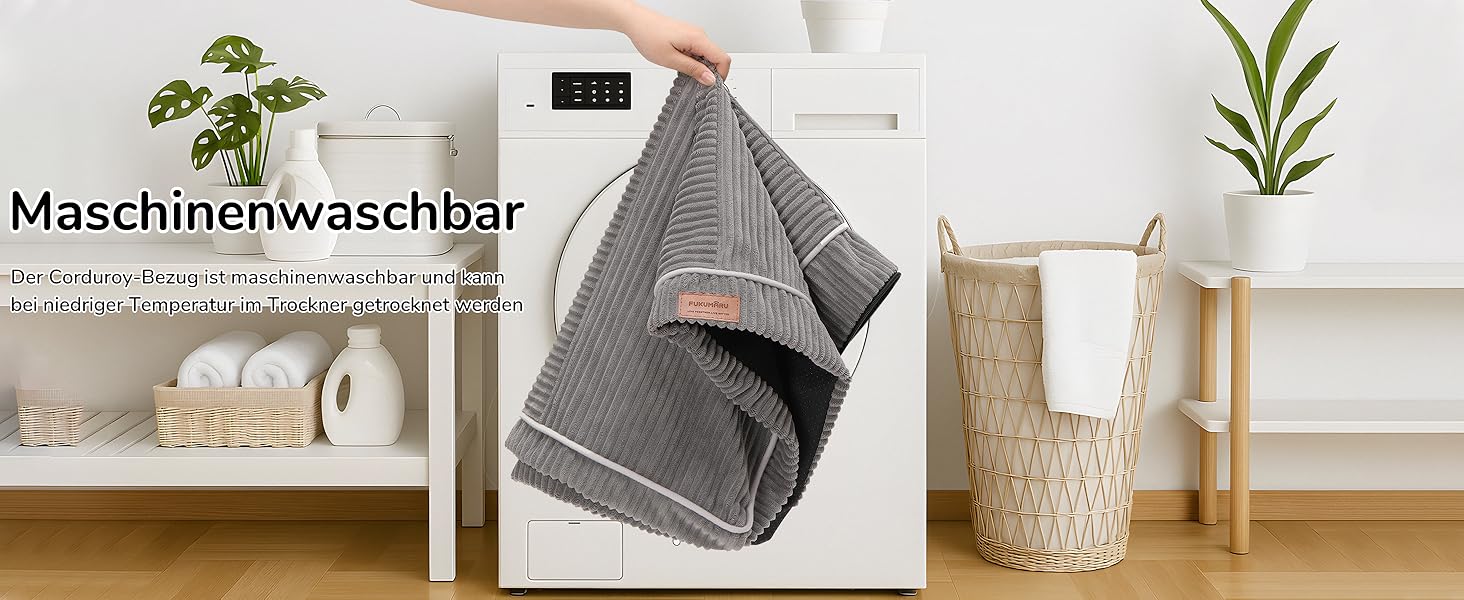 Ортопедичне ліжко для собак FUKUMARU - 91x56x9 см, зелене, з водонепроникним покриттям, м'яке, з антиковзаючою основою