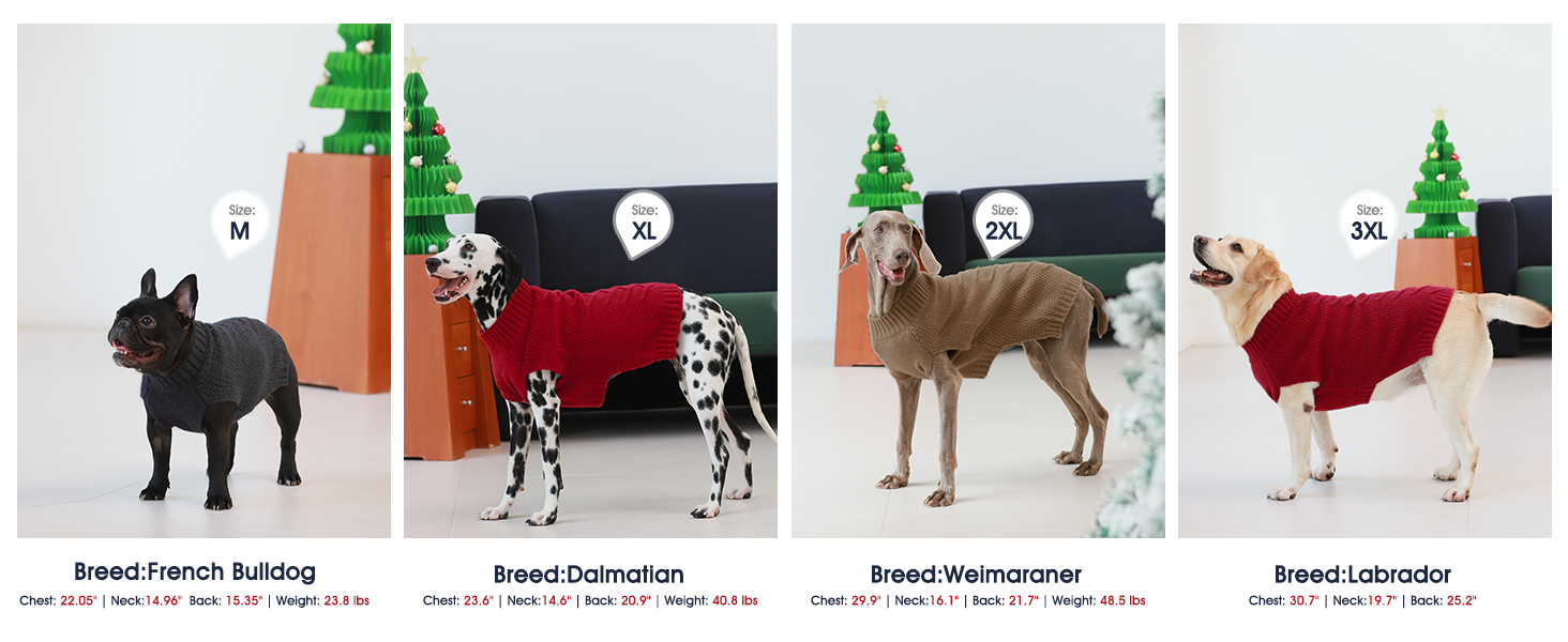 Пуловер для собак IECOii Great Dane, XXXXL, великі породи, теплий зимовий пуловер для собак, зелений, 5XL XXXXX-Large Armygreen