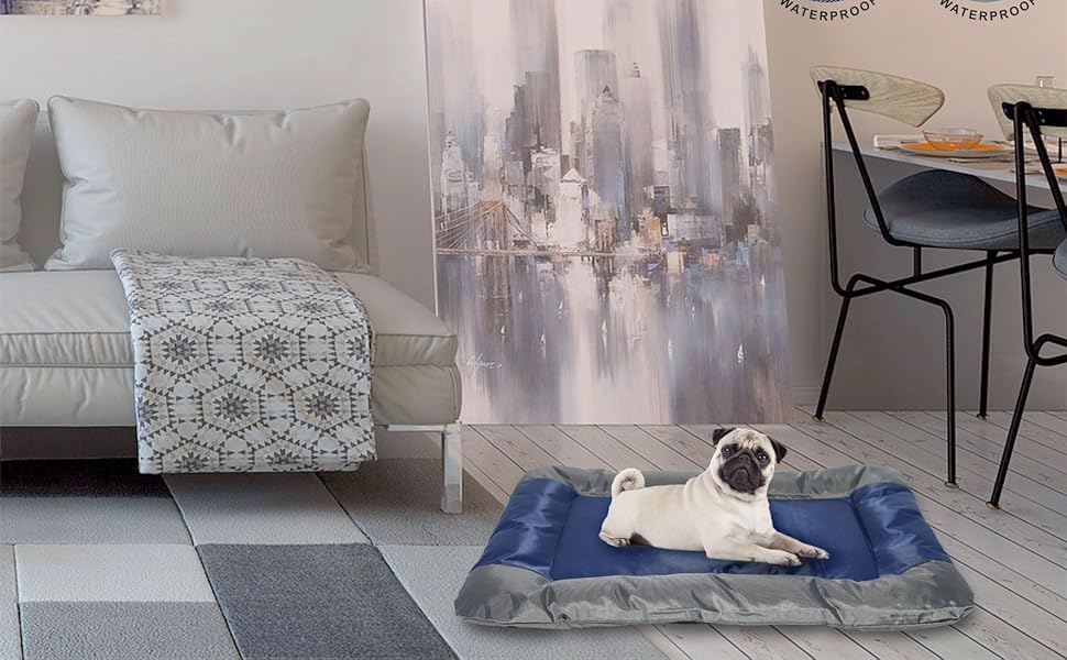 Водонепроникний килимок для собак та котів Sogni e Capricci, Рожевий, 55x38 см, Поліестер