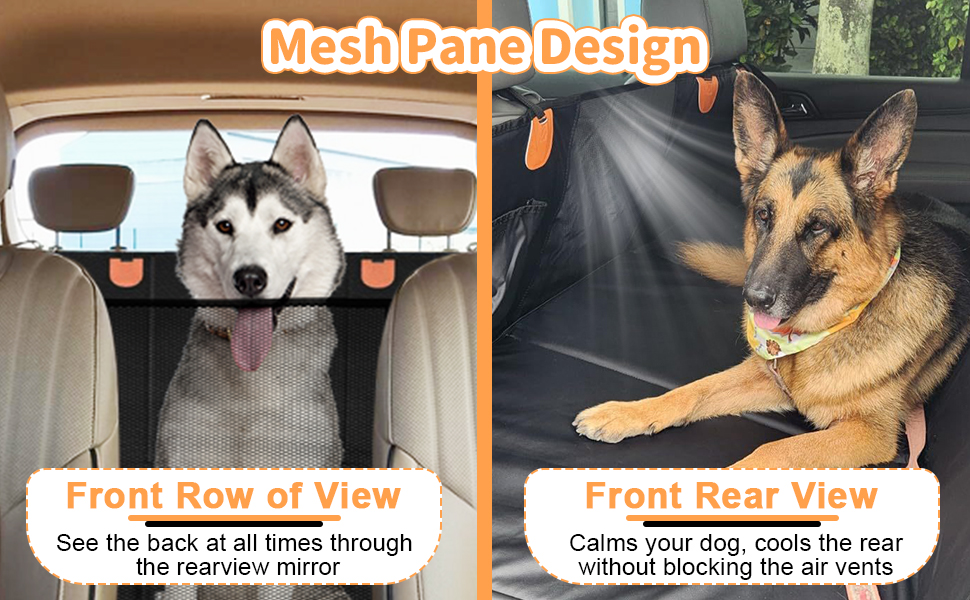 Захист для автосидіння собаки, чорний - CISSIYOG