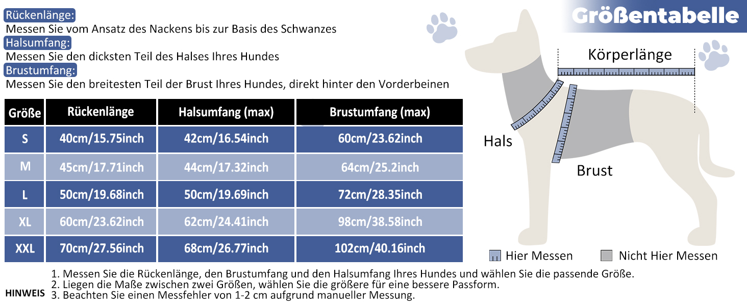 Рушник для собак з мікрофібри, халат для собак середніх та великих порід, швидковисихаючий, халат для собак з клямками (темно-синій XXL 2XL)