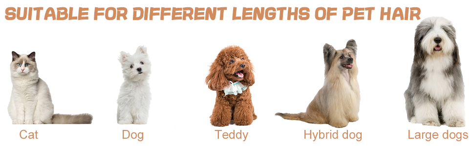 Електричний триммер для собак без дроту, машинка для стрижки шерсті собак, тиха, акумуляторна, для собак та котів