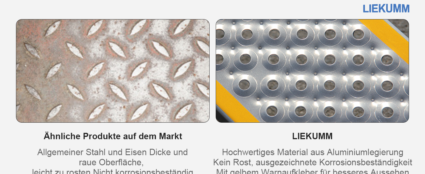 Рампа для підйому LIEKUMM, 180 см, 300 кг, алюміній, складна, протиковзка. Підходить для мотоцикла, ATV, велосипеда, авто.
