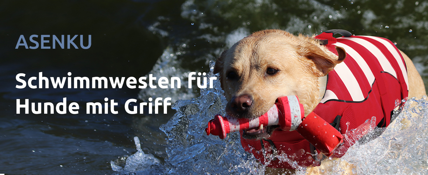 Спасальний жилет для собак, блакитний, розмір S, для джек-рассел, чихуахуа, французький бульдог, лабрадор - ASENKU