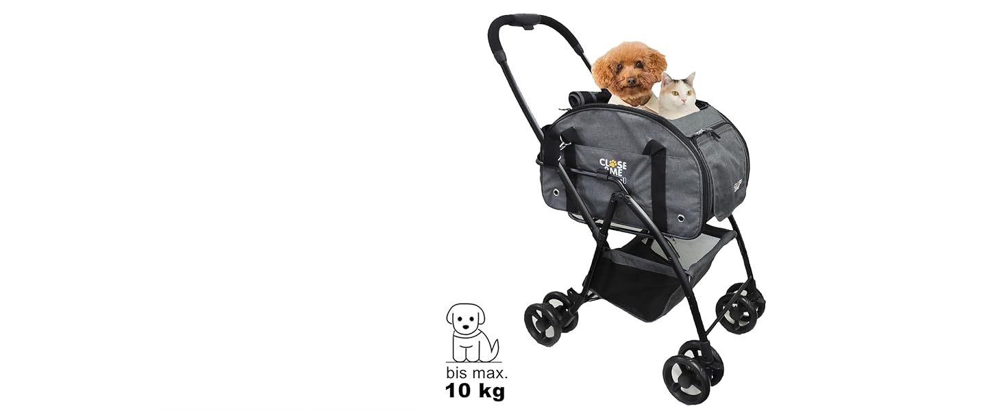 Транспортна система для тварин EzTravel - переноска з шасі