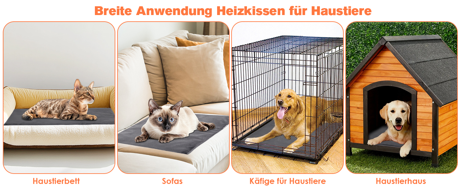 Кілимок для обігріву домашніх тварин: котів, собак, кроликів. Регулювання температури та таймера. 45x45 см