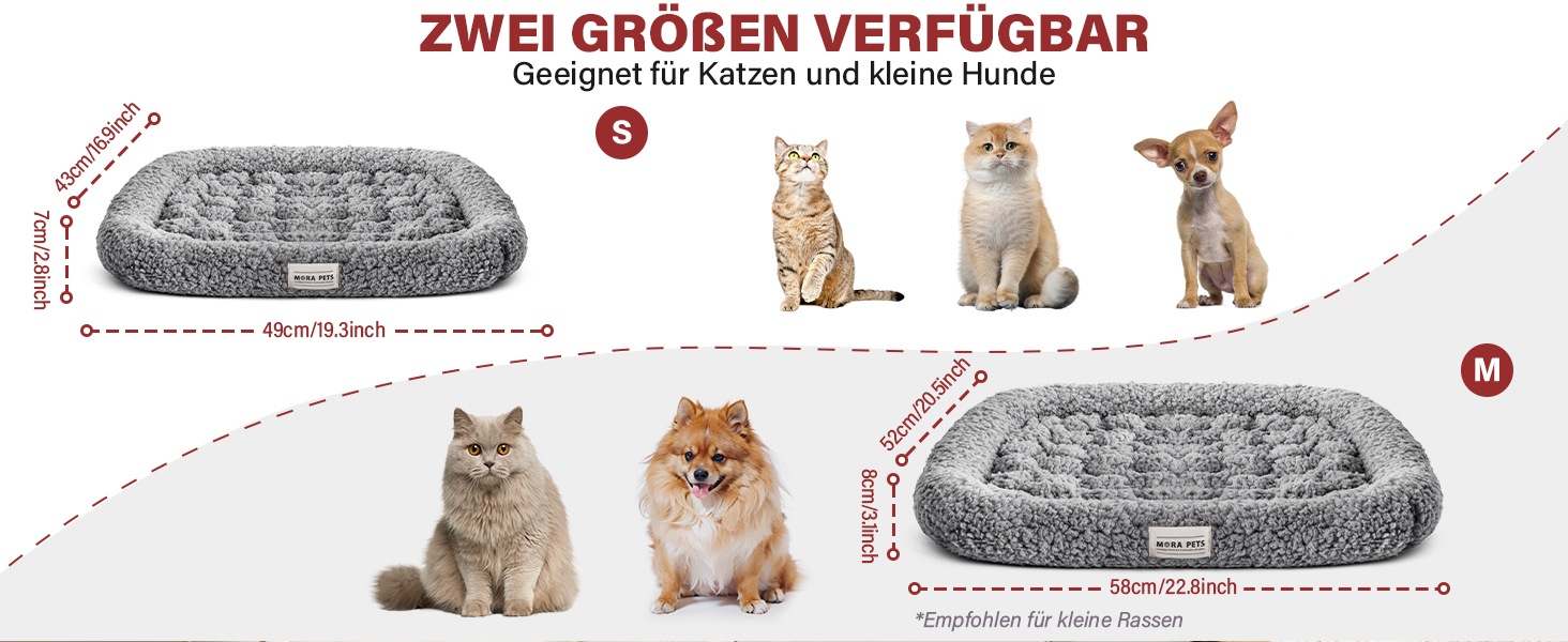 Самогріюча котяча лежанка Mora Pets: тепла, м'яка, 52x58 см, сіра