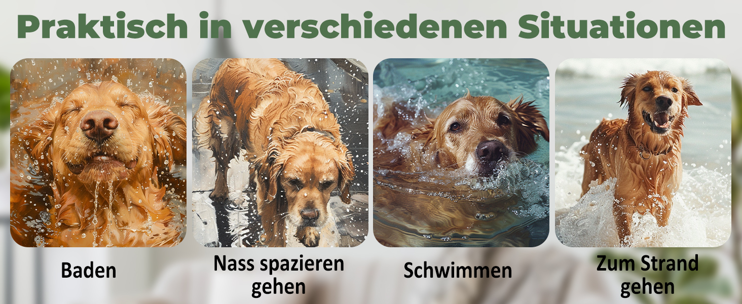 Рушник для собак, мікрофібра, середні та великі породи - сірий, швидко сохне, супер вбираючий, для собак та котів (чорний, M, сірий (зелена сторона))