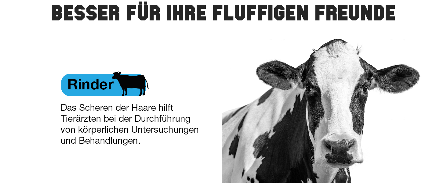 Професійна машинка для стрижки собак FuzzyFix: 2 швидкості, ергономічний дизайн, для собак та котів, стрижка густого, довгого та кучерявого хутра, блакитна