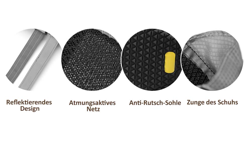 Водонепроникні чоботи для собак з світловідбиваючими ремінцями, захист лап, антиковзка гумова підошва, для малих, середніх та великих собак (S, чорний, водонепроникний)