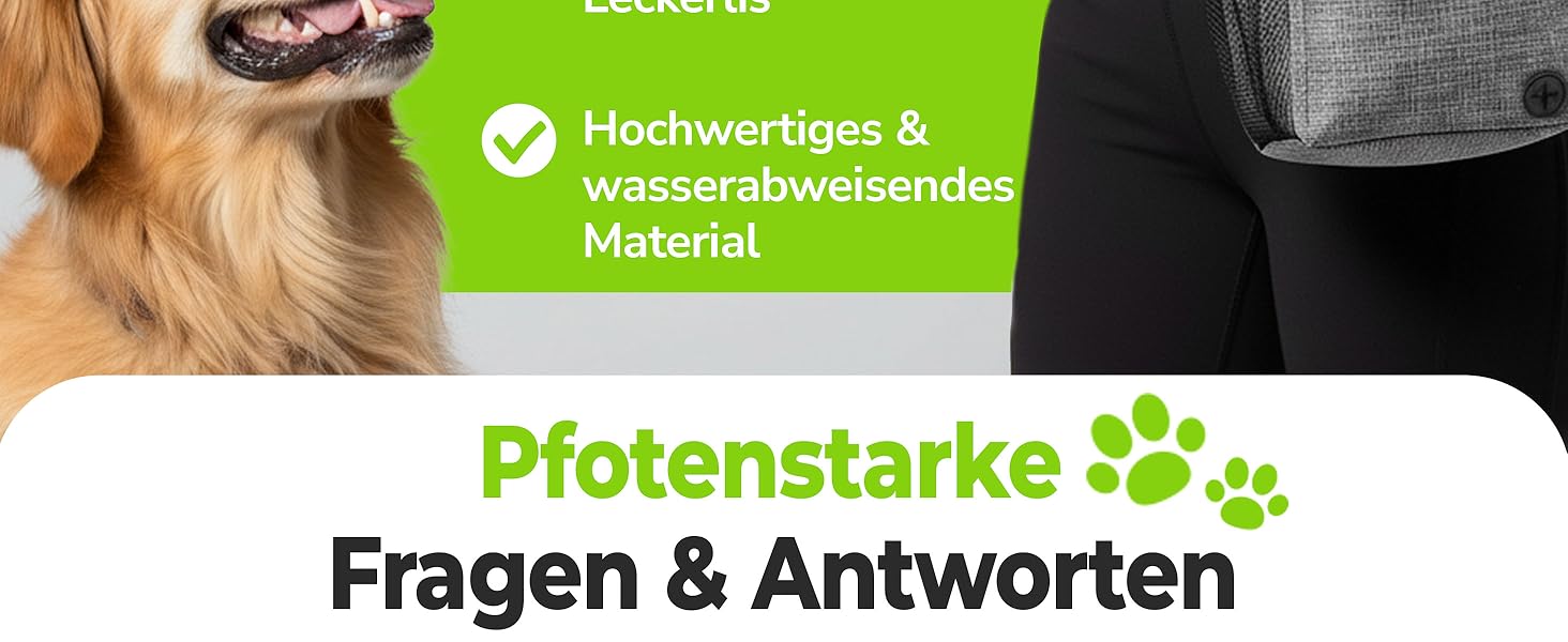 Сумка для ласощів для собак – практична сумка для тренувань з додатковим поясом – сумка для корму для собак, сумка для тренувань та прогулянок – міцна, водостійка сумка для ласощів для собак для подорожей