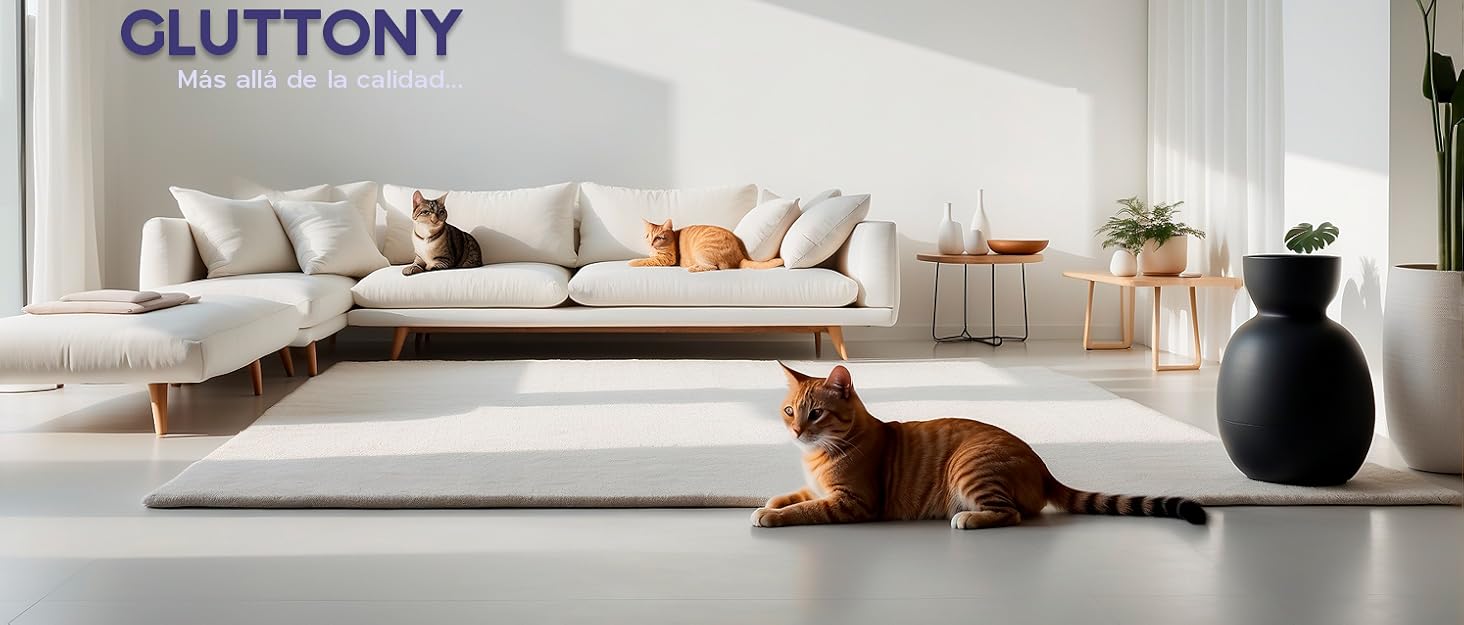 Бурштук для собак та котів 2 в 1 GLUTTONY, металевий, блакитний