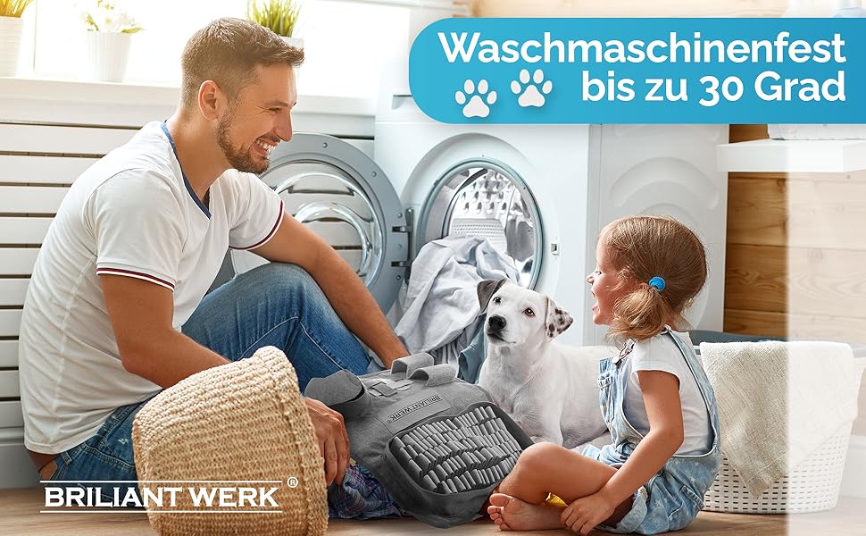 Килимок для собак - іграшка-головоломка з 5 елементами та 3 рівнями складності. Міцний матеріал, підходить для собак будь-якого розміру (сірий)