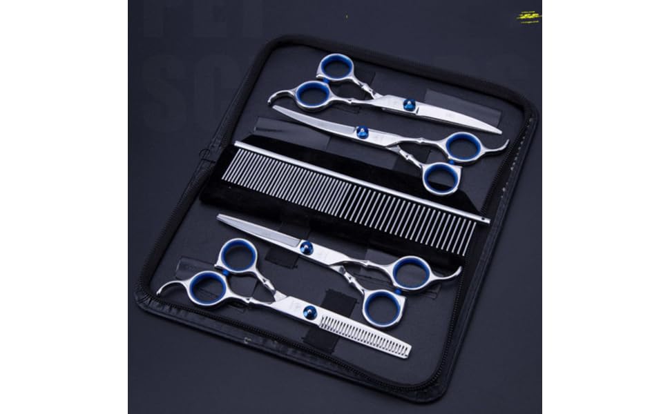 Ножиці для грумінгу собак та котів BESPORTBLE - професійні інструменти для догляду за шерстю, стрижки та вирівнювання