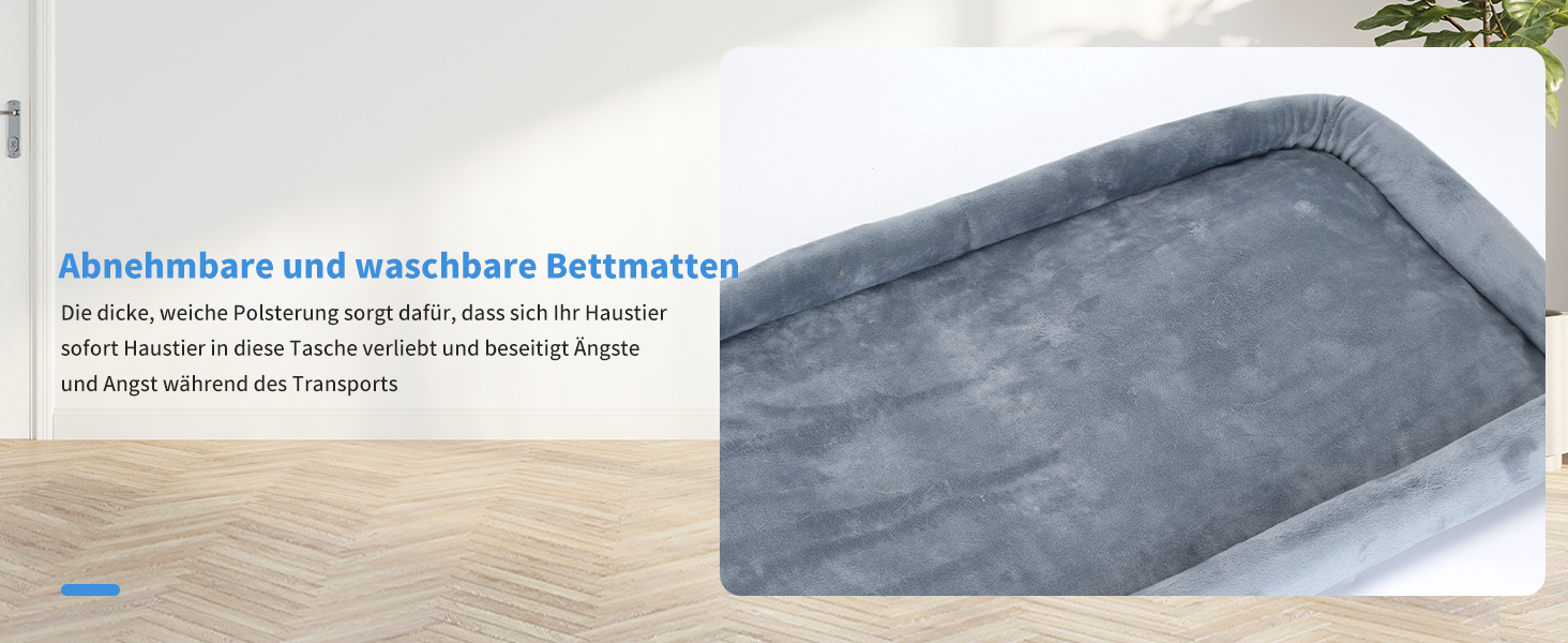 Сумка-переноска для собак та котів Wakytu, велика, чорна, розширювана, складна, 900D Oxford, міцна