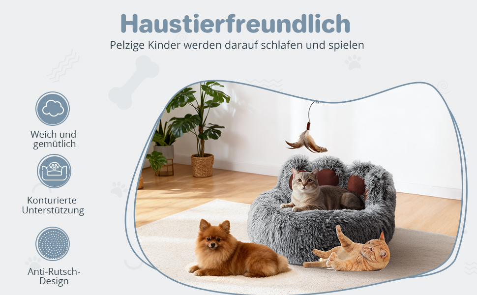 М'яке ліжко для кота/собаки 