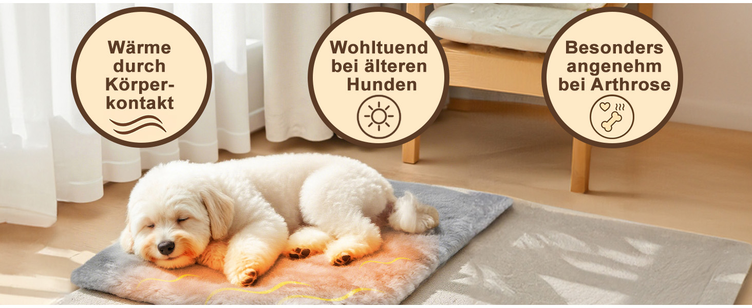 М'яка водонепроникна ковдра для собак, антиковзаюча та пральна - тепла ковдра для маленьких та середніх собак для дивану, авто та лежанки. Small