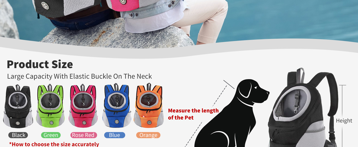 PETCUTE Рюкзак-переноска для собак і котів, блакитний, з регульованим ременем, водонепроникним дном та дихаючою передньою кишенею