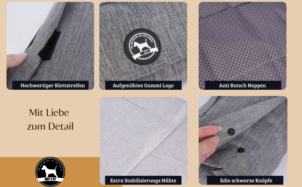 Лежанка для собак Abby & Ivy 90x70 см - складана, миюча, для подорожей та авто. Лежанка для маленьких та середніх собак, з неслизьким покриттям