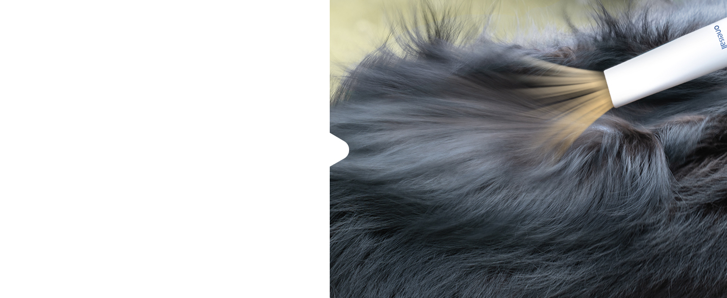 Машина для стрижки собак Oneisall з пилососом та сушаркою, 2.5L контейнер для сміття, 7 рівнів температури сушіння, тиха машинка для стрижки собак та котів, потужність всмоктування 15000Pa, професійний набір для догляду за тваринами з 8 інструментами