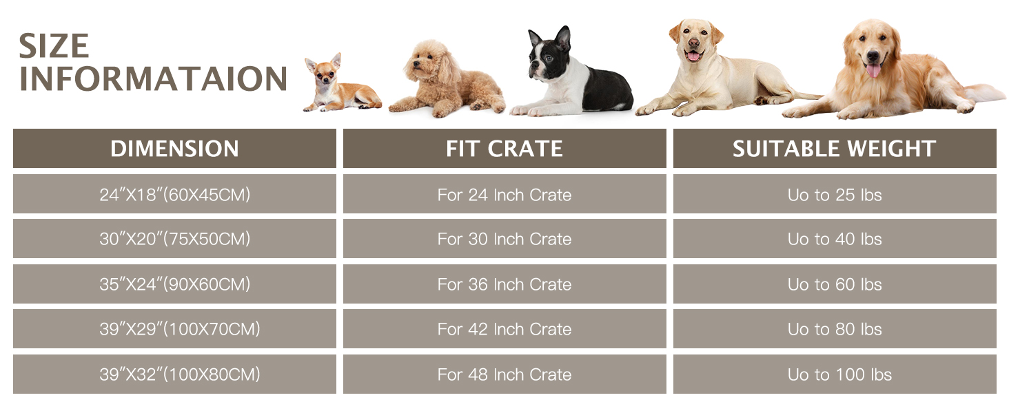 Ортопедичне ліжко для собак BVAGSS, миється, плюшеве, тепле, для собак маленьких, середніх та великих порід, XH083 (100x80 см, Колір: Кофе з лапками)