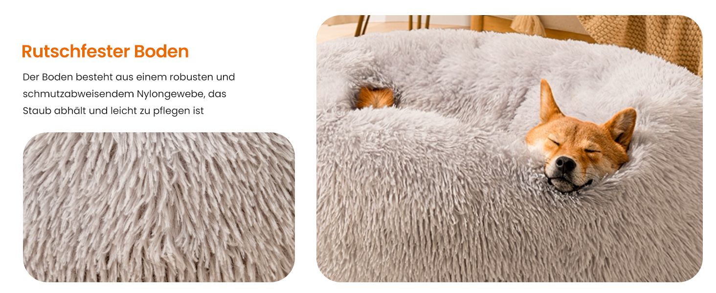 XKISS Лежанка для собак, м'яка, знімний та пральний чохол, оригінальна модель [M, 80см, Темно-сірий]. Лежанка для собак великих, середніх та маленьких порід, зручна та гігієнічна. Розміри: 80 x 80 x 20 см, Темно-сірий колір.