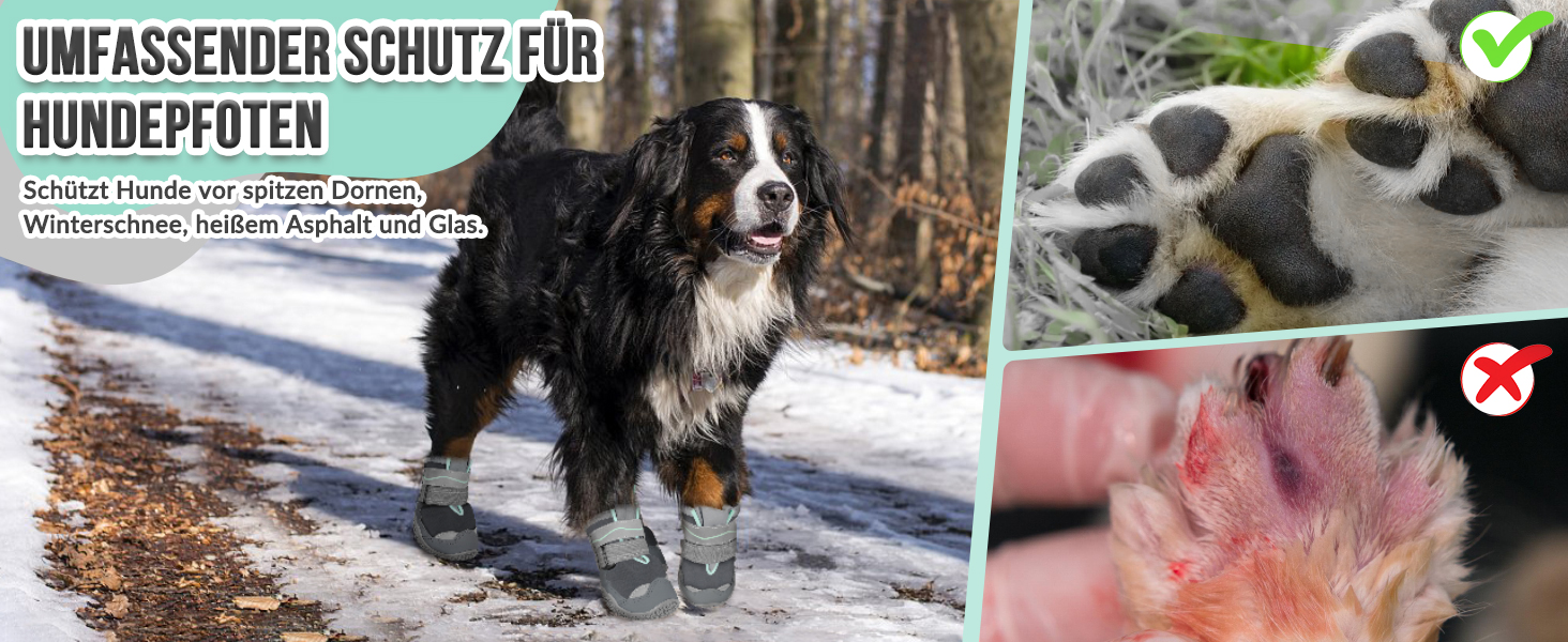 Чоботи для собак SlowTon, захист лап, 4 шт. Дихаючі собачі чоботи для активного відпочинку на вулиці з неслизькою підошвою, регульованою застібкою-липучкою, відбиваючими елементами. Підходять для собак маленьких, середніх та великих порід. Колір: Чорний. Розмір 0: ширина 3.5 см. Додатково: Водостійкі сірі чоботи (2 шт.)