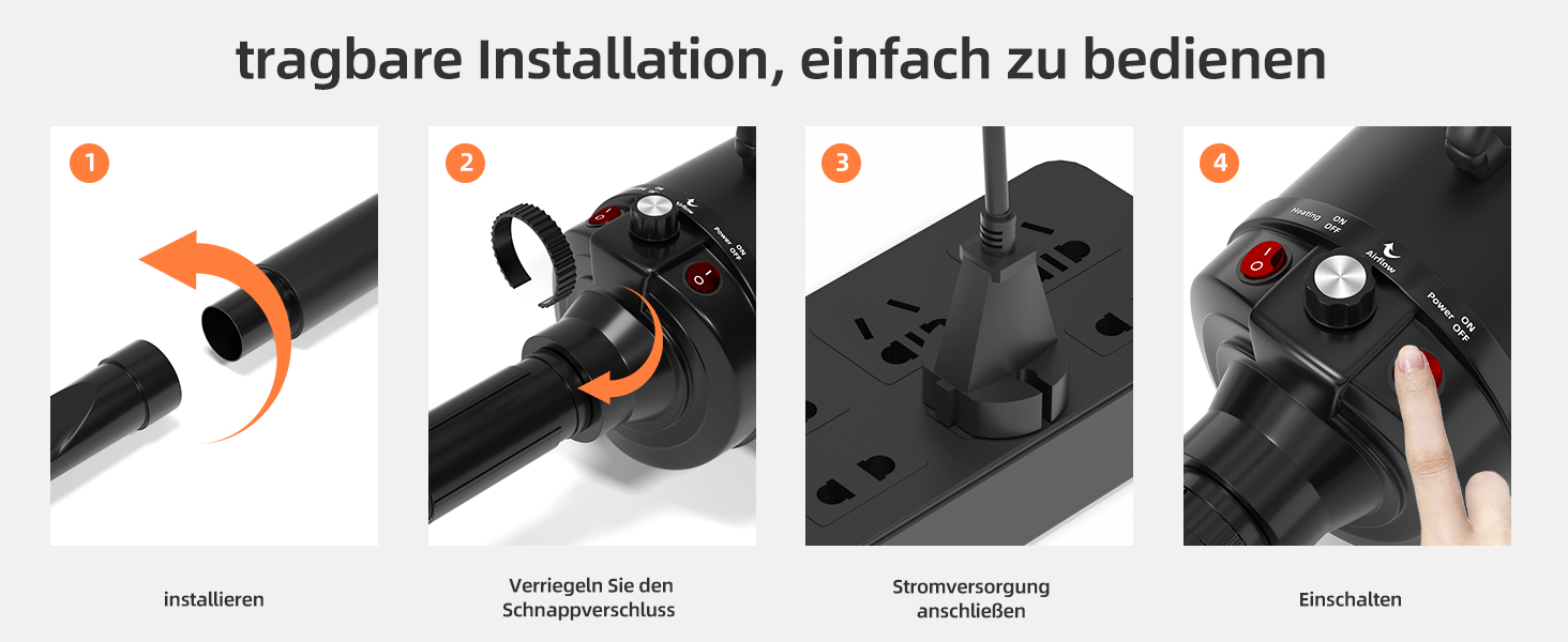 XKISS Професійний набір для догляду за собаками: машинка для стрижки шерсті, фен та пилосос для шерсті (чорний)