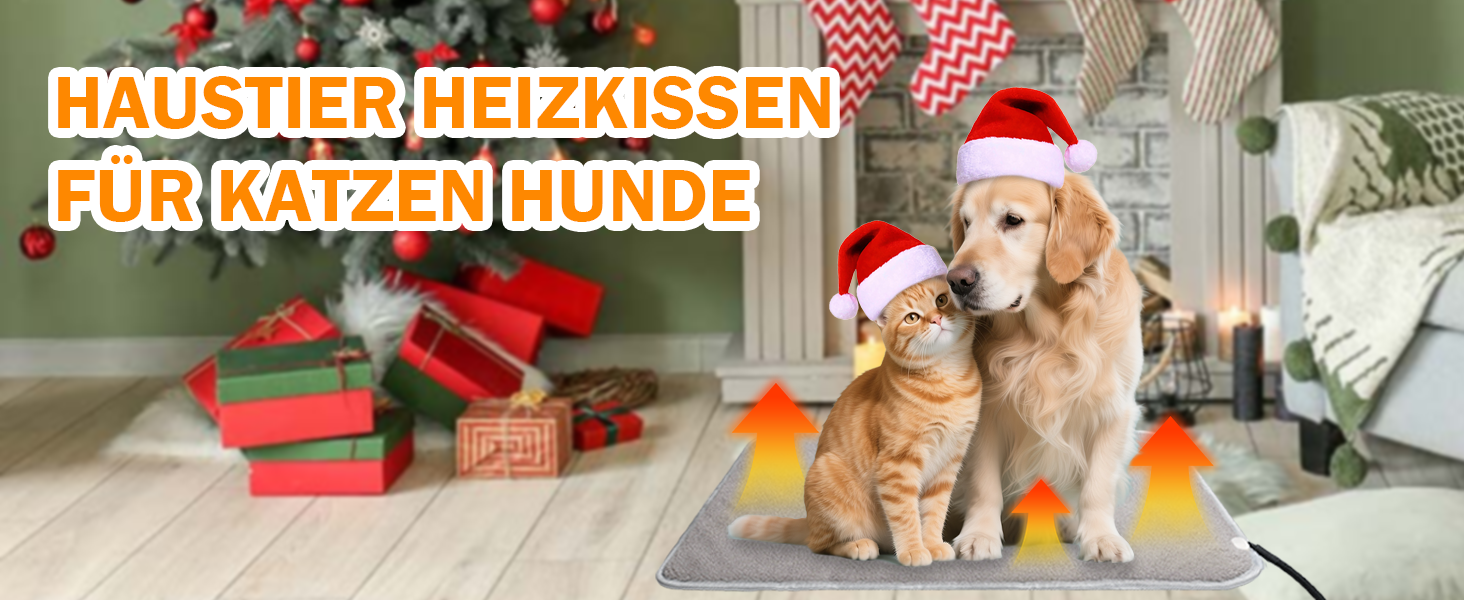 Кішечковий/Собачий нагрівальний килимок TEOV 60x90 см, регулювання температури 20-55°C, таймер, водонепроникний