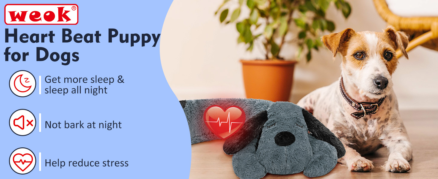 Іграшка-сердечко для собак WEOK: зручне крісло-м'ячик для зняття тривоги, допомога у засинанні, для середніх собак, сірий колір