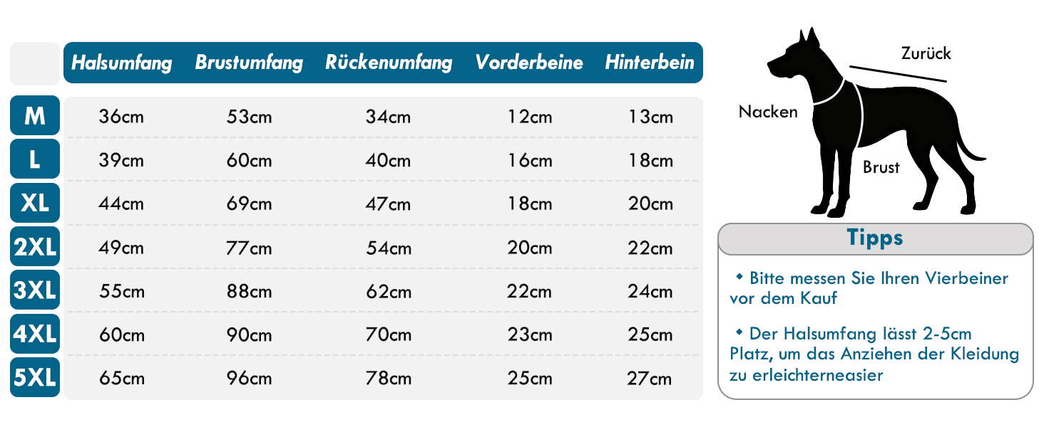 Піжама для собак, трикотажна, цільнотіла, для великих собак, тепла, блакитна - XL